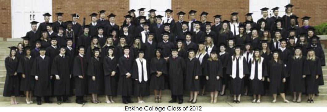 Erskine: Commencement 2012 ARP Magazine